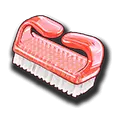 Pink brush symbol